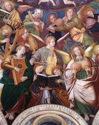 El concierto de los ángeles (detalle)